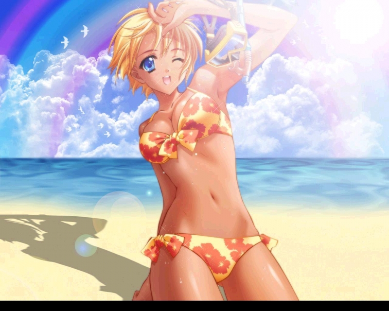 anime bikini dress up games - Anime in bikini