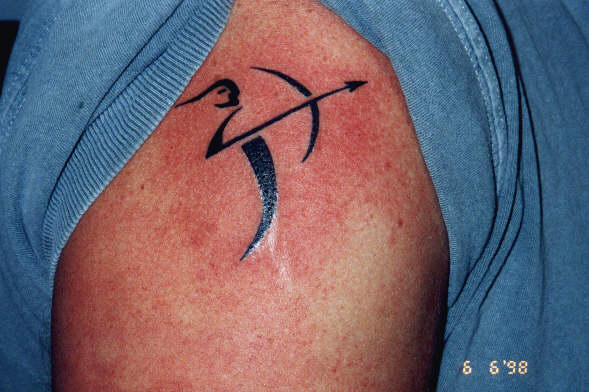 Татуировка " Знак зодиака Стрелец " фото. 119333694767