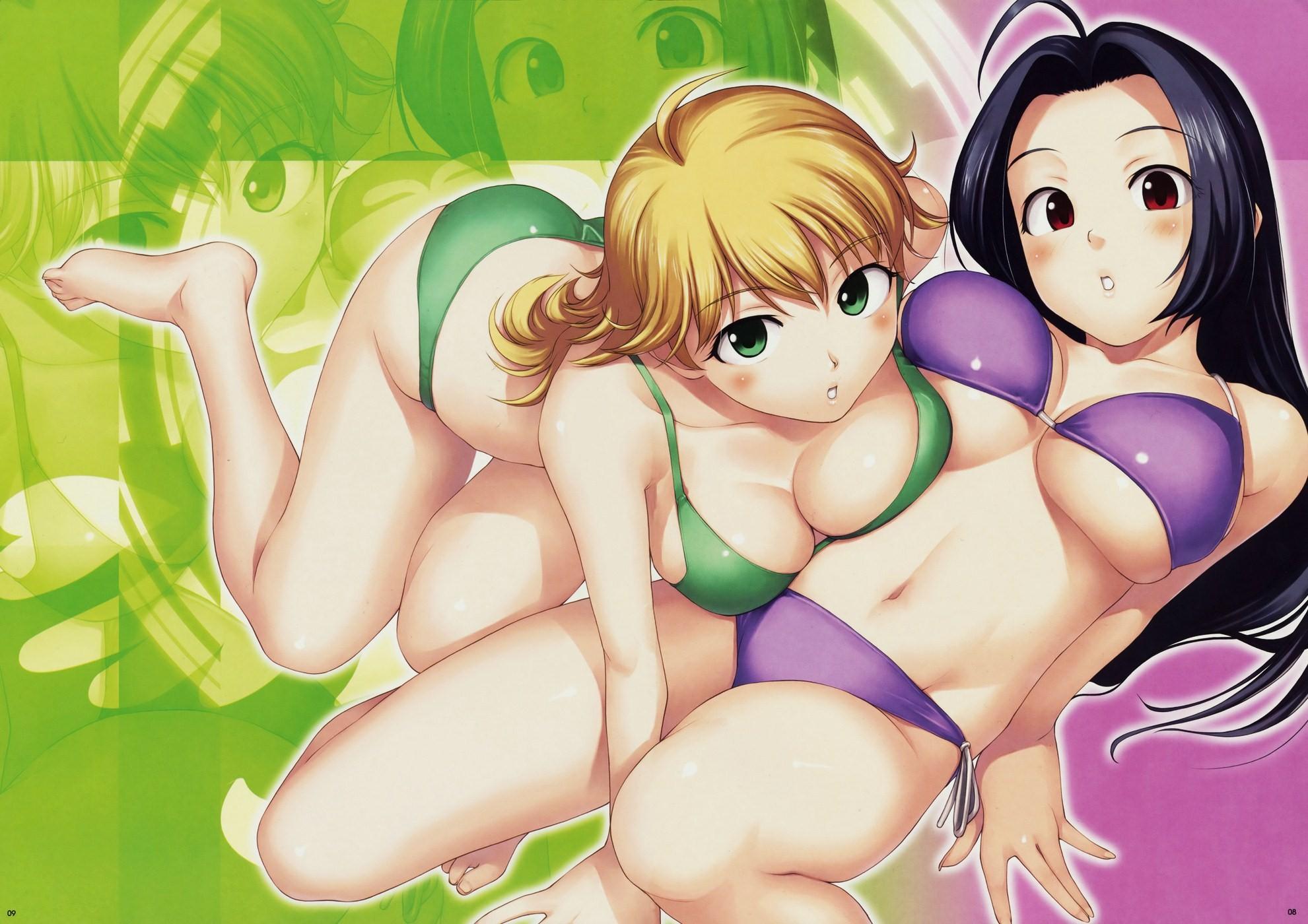 3d cute anime girls bikini pics download sex pic